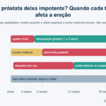 Câncer de próstata deixa impotente? Linha do tempo de quando cirurgia, radioterapia, bloqueio hormonal e vigilância afetam a ereção